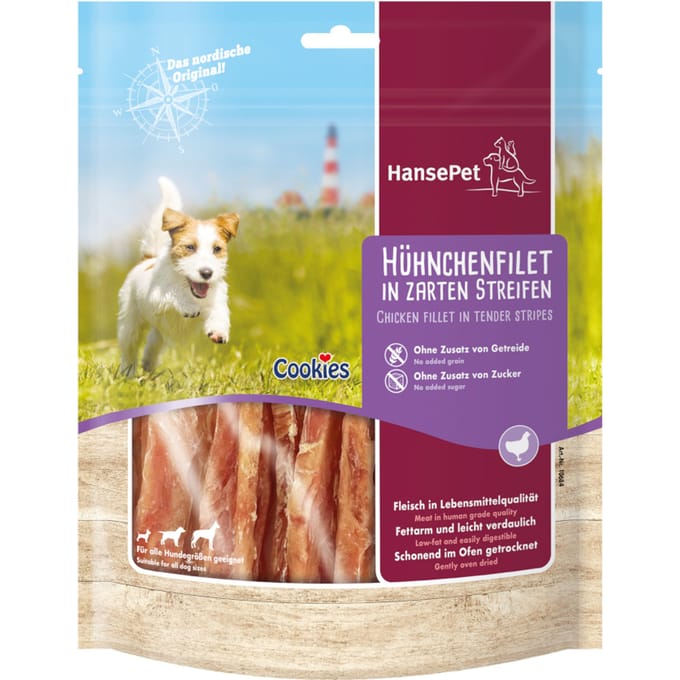 200g Cookies Delicatesse Kip Filetrepen Hondensnacks