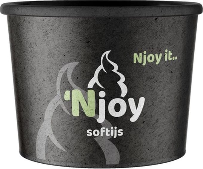 NJOY | Sundae | beker | bio | 50x 225ml
