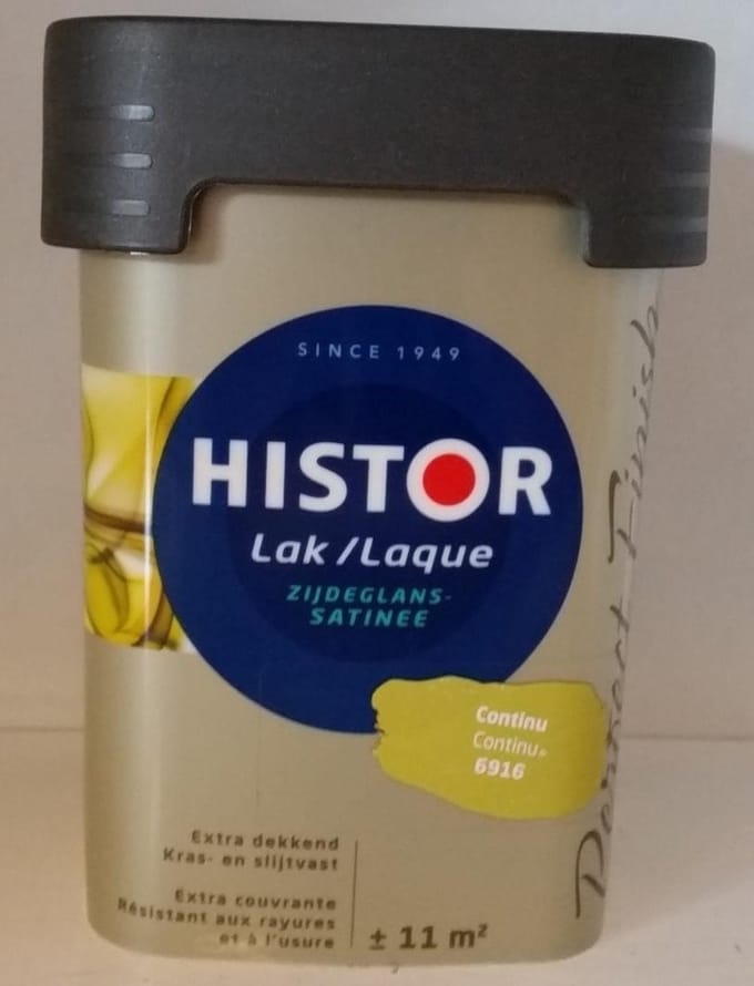 Histor Perfect Finish Lak Zijdeglans 0,75 liter - Continu