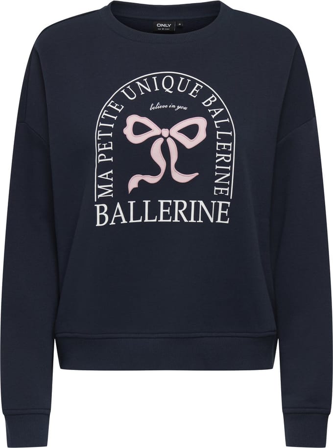 ONLY - ONLSWEAT LIFE L/S CREW O.SIZE STATE NOOS - Dames - Sweaters