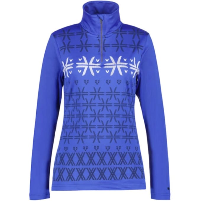LUHTA AHJOLA Dames Ski pully - Blauw - S
