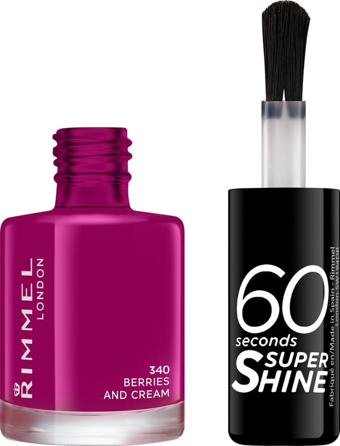 60 Seconden Super Glans Nagellak #340-bessen En Room 8 ml