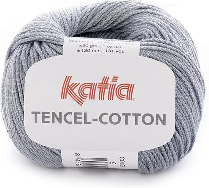 Katia Tencel-Cotton - 09 grijs - Lyocell/Katoen Garen
