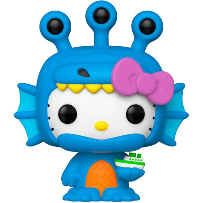 Beeldje Funko POP Sanrio Hello Kitty Kaiju Sea Kaiju