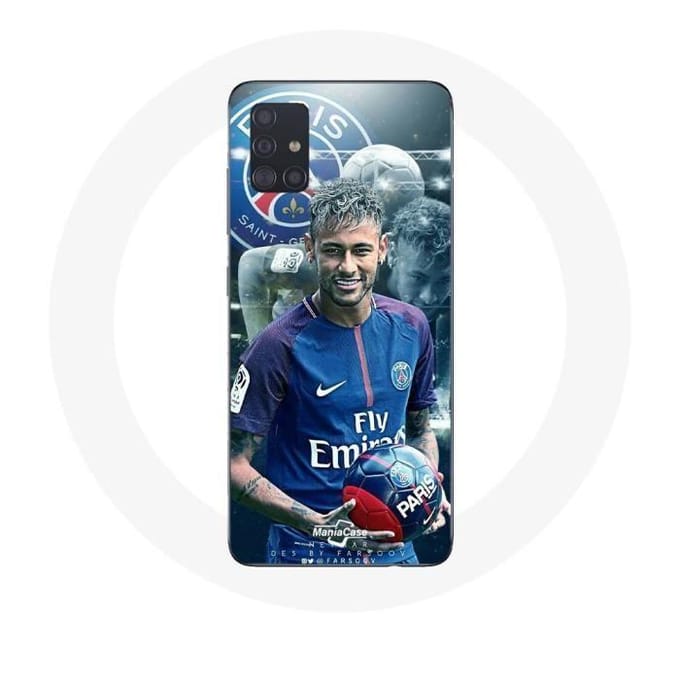 Hoesje voor Samsung Galaxy A71 Neymar Paris Saint-Germain PSG