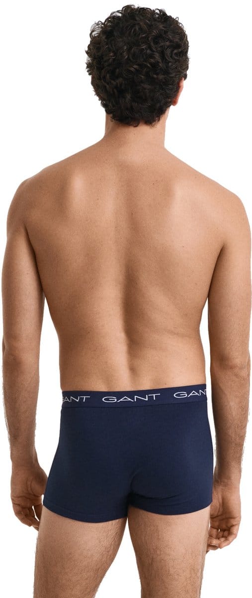 Gant Ondermode Uni Color Trunk 5Pack Marine / male