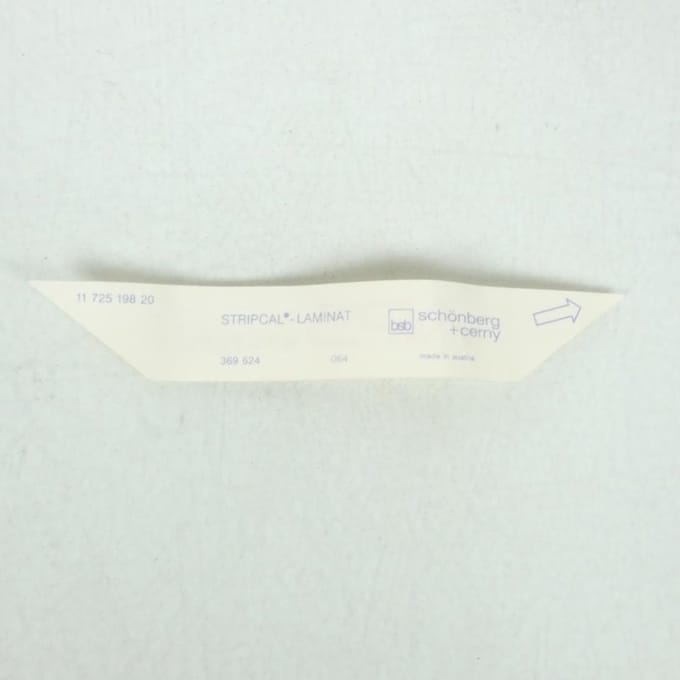 Sticker APS System voorspatbord voor scooter Peugeot 50 SV 725198AR Nieuw