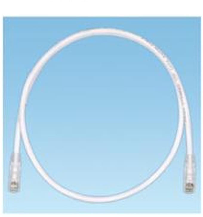 Panduit Copper Patch Cord, Category 6, Off White UTP Cable, 1 Meter netwerkkabel Wit 1 m