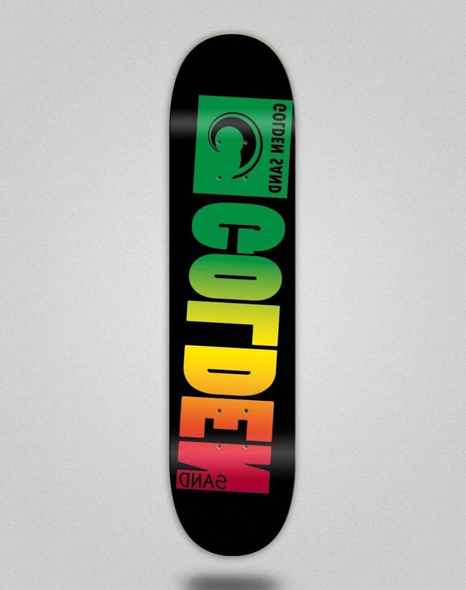 Skateboard Deck - Deck - Street Skateboarding - Kwaliteit Hout - 8.25 Inch - Goud