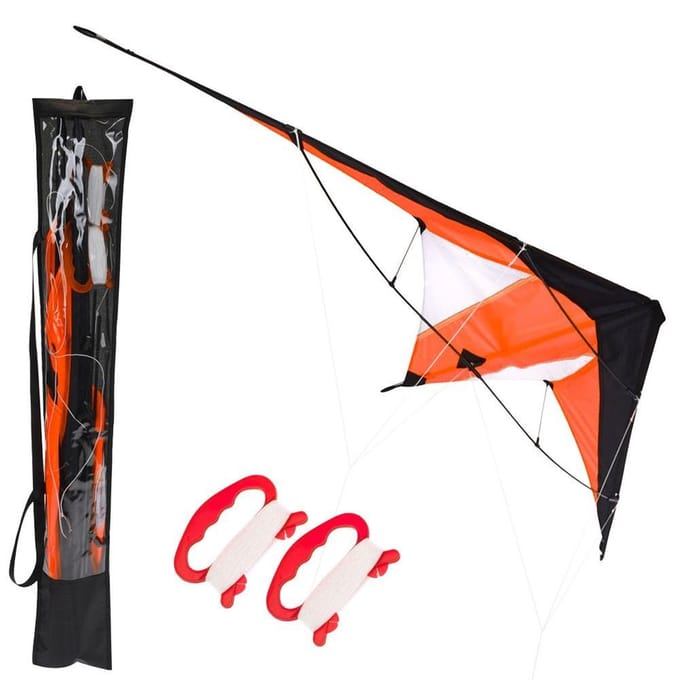 Vlieger Acrobatische Oranje 120x50 cm - voor Kinderen