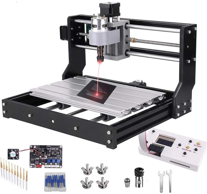 ApexArte® Laser Graveermachine - Zwart