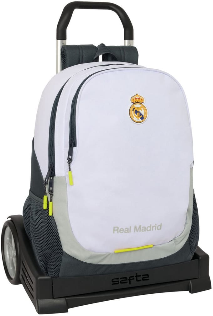 Schoolrugzak Real Madrid C.F. Wit 32 x 44 x 16 cm