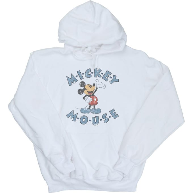 Disney Dames/Dames Mickey Mouse Dash Hoodie (Wit)