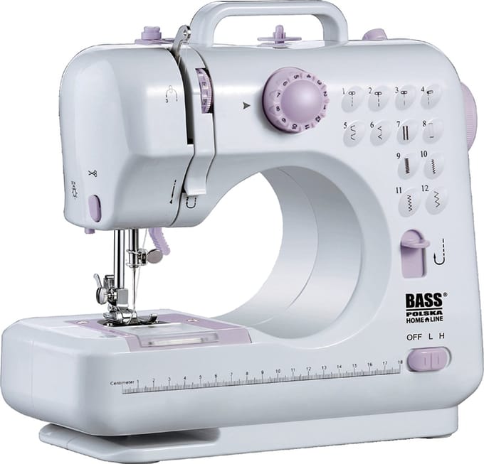 Mobiele naaimachine, 12 programma's