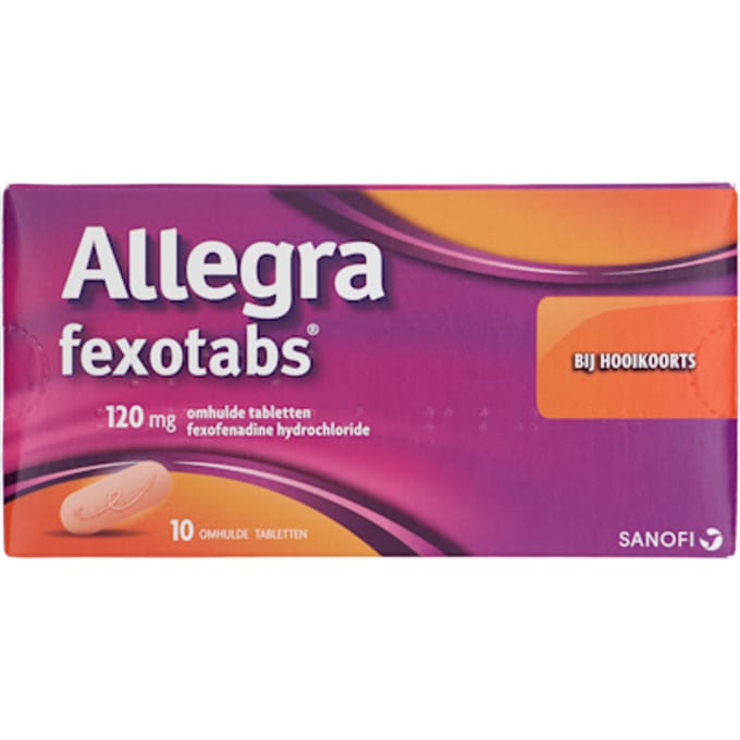 Allegra Fexotabs hooikoortstabletten 10tb
