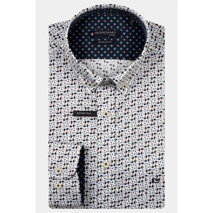 Giordano Casual hemd lange mouw ivy long sleeve button down s 527046/60