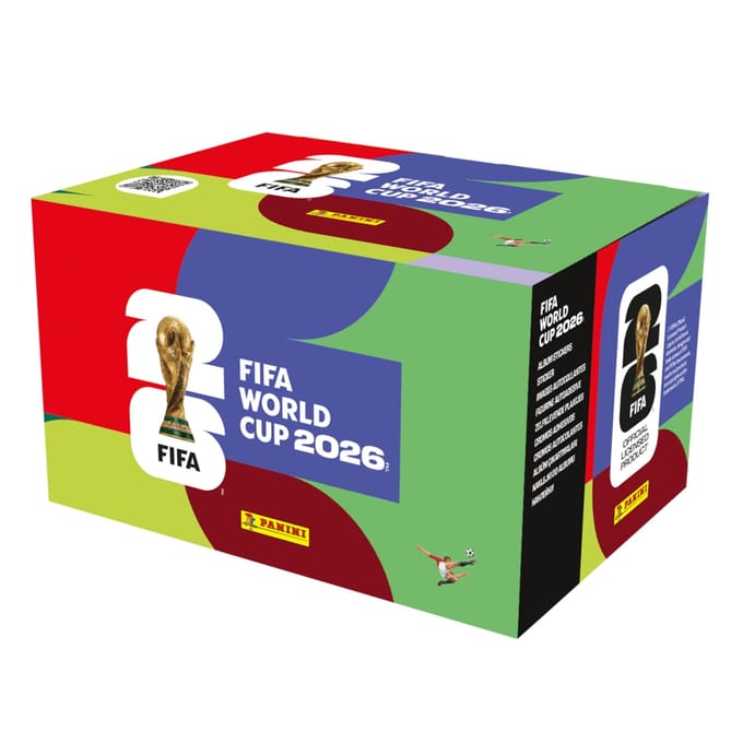 Panini FIFA World Cup 2026 Stickers – Boosterbox – 100 booster packs