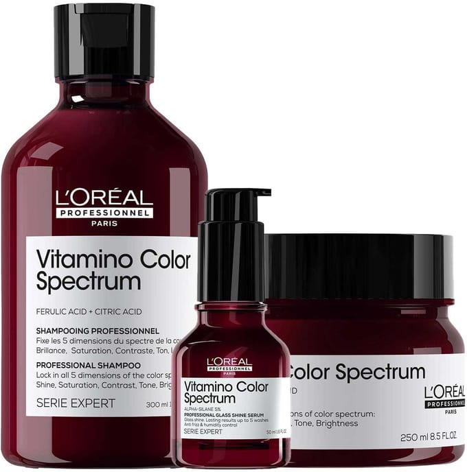L'Oréal Professionnel - Vitamino Color Spectrum Shampoo + Mask + Serum - Set