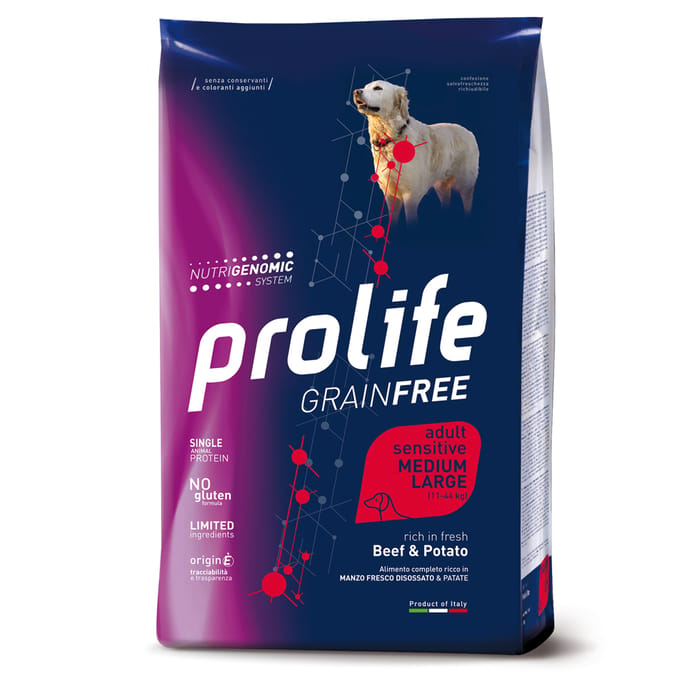 2x10kg Rund & Aardappel Graanvrij Sensitive Prolife