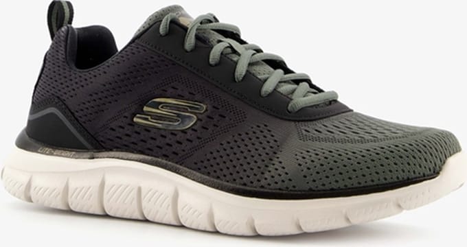 Skechers Track heren sneakers zwart