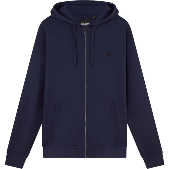Hooded sweatshirt met rits Lyle & Scott Tonal Eagle