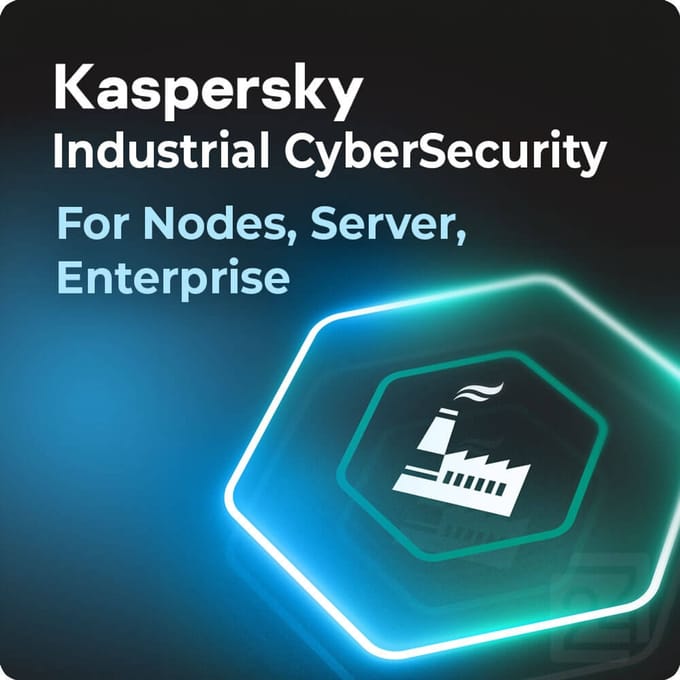 Kaspersky Industrial CyberSecurity for Nodes, Server, Enterprise 1 Jaar Base 1 User