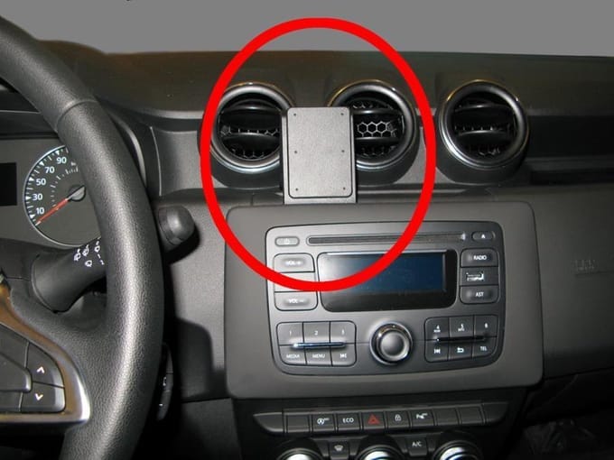 Brodit ProClip houder geschikt voor Dacia Duster 2018-2022 Center mount