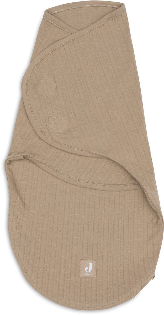 Jollein slaapzak wrapper 0-3 maanden Biscuit 0-3 mnd unisex