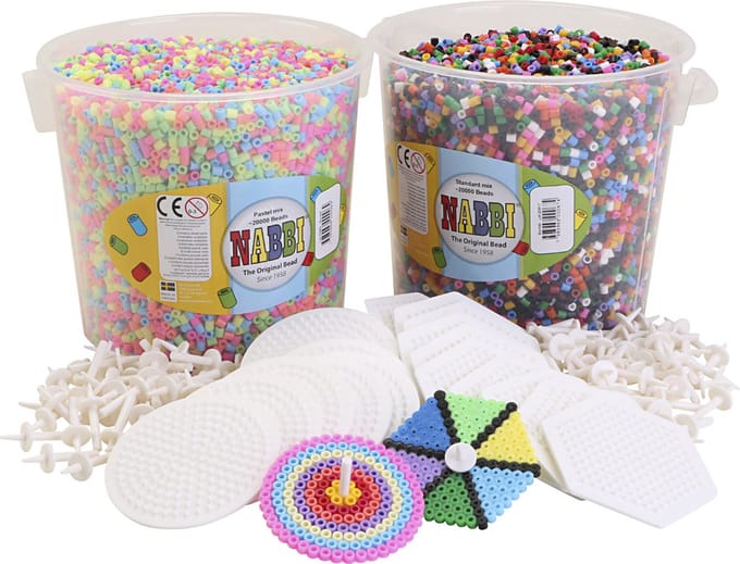 Draaitol starterkit met kralen, medium, 1 set