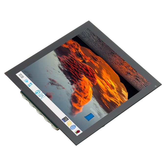 Capacitief Touchscreen 5 Aanraakpunten 4 Inch HD Multimedia Interface 720x720 Hoge Hardheid voor gray
