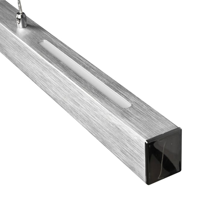 Reality Leuchten LED hanglamp Paros met switchdimmer alu