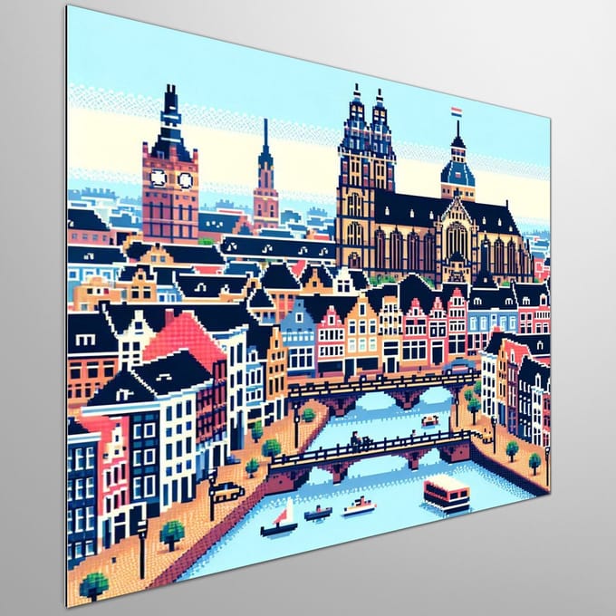 Kunstprint | Wanddecoratie | Dibond | 80 × 80 cm