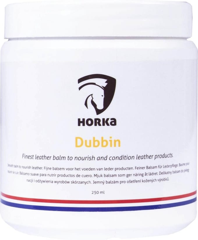 Horka Leerverzorging Dubbin 250 Gram Naturel Per Stuk
