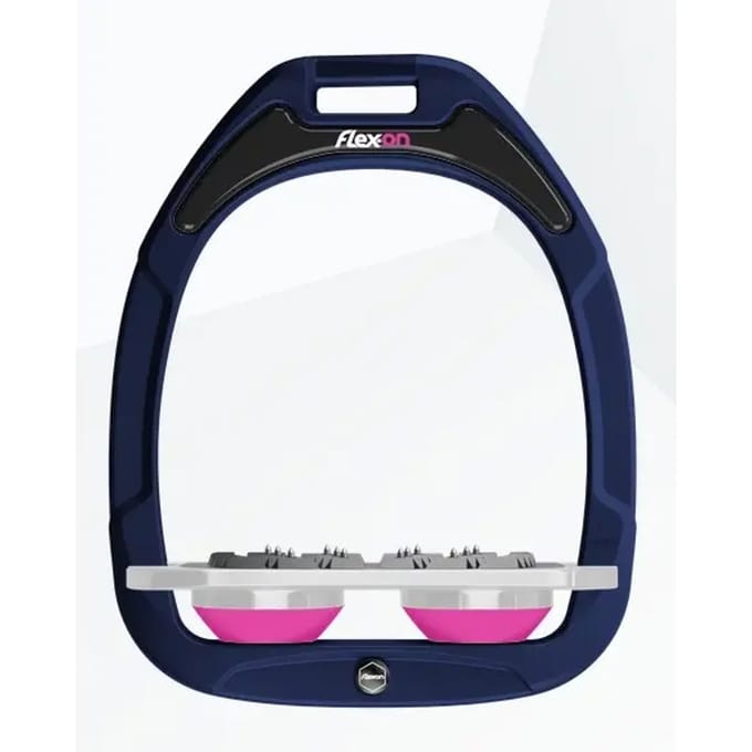 Ultra Grip Platte Beugels Marine/Grijs/Roze Flex-On Green Composite