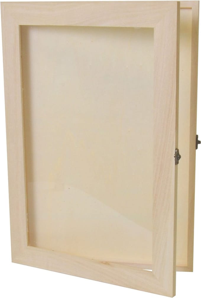 Gastenboek 42x29,7 cm - hout - Artemio