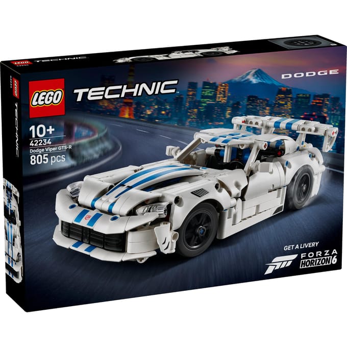 LEGO Technic Dodge Viper GTS-R Sportauto Auto Speelgoed voor Kinderen 42234