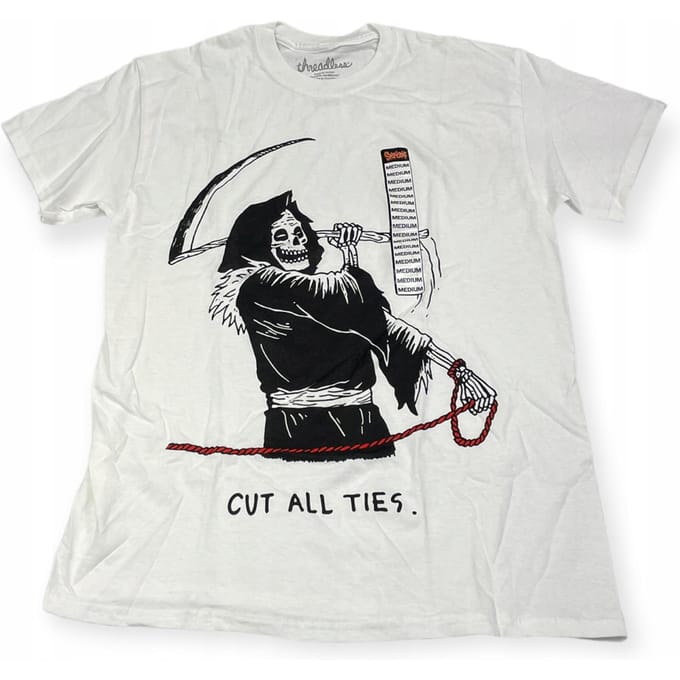 Koszulka T-shirt męski okrągły dekolt SPENCER'S THREADLESS M black