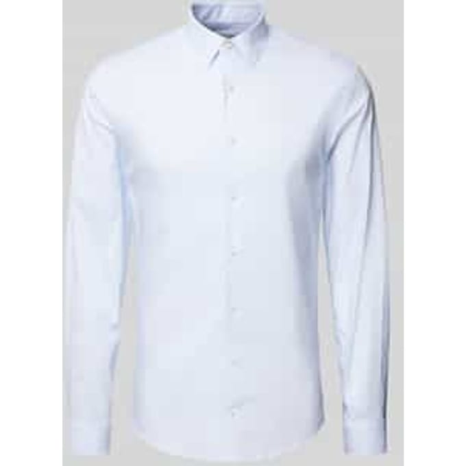 Extra slim fit zakelijk overhemd met kentkraag, model 'BRODIE'