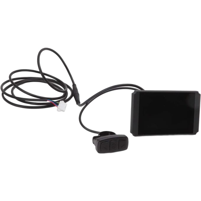 KT LCD8H Fiets Conversie LCD Instrument 24V 36V 48V Waterdicht Kleurrijk Elektrische Fiets Display Meter black