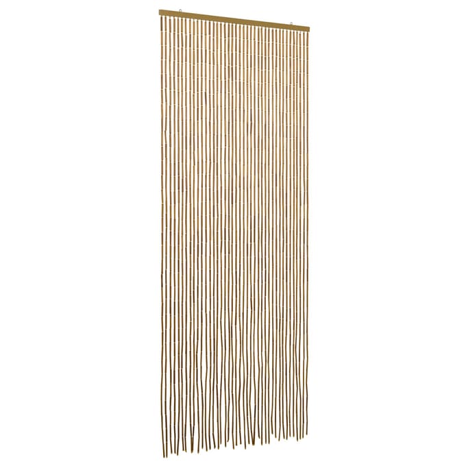 vidaXL - Insect - Deur - Gordijn - Meerkleurig - 90 - x - 200 - cm - Bamboe