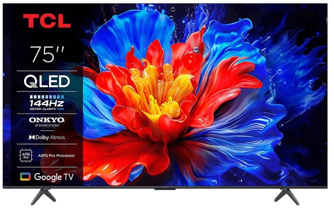 TCL 75P81K - 75 inch - 4K QLED - 2025