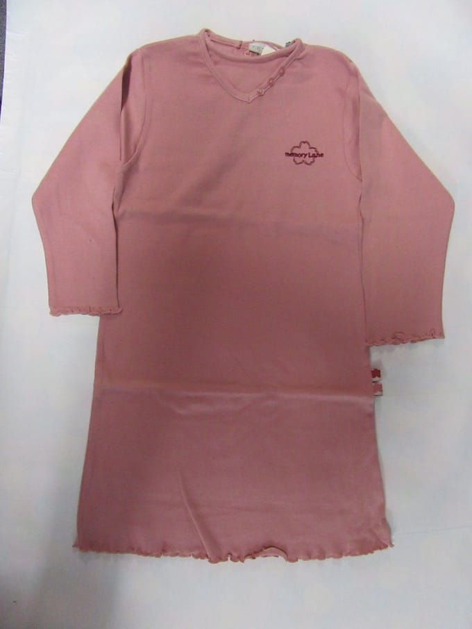 Wiplala - Nachthemd - Slaapkleed - Oud rose - 4 jaar 104