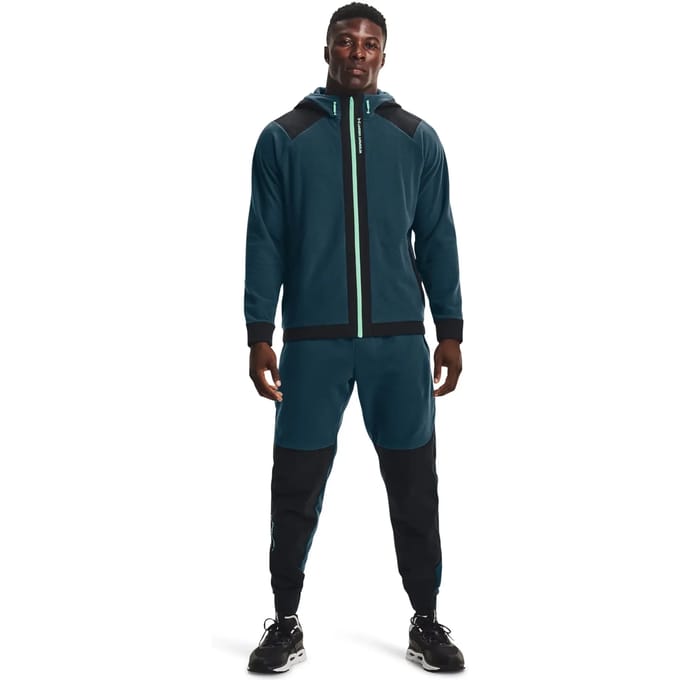 Fleece hoodie met volledige rits Under Armour RUSH™