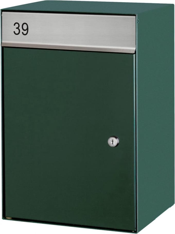 Brievenbus wandmodel (Groen)