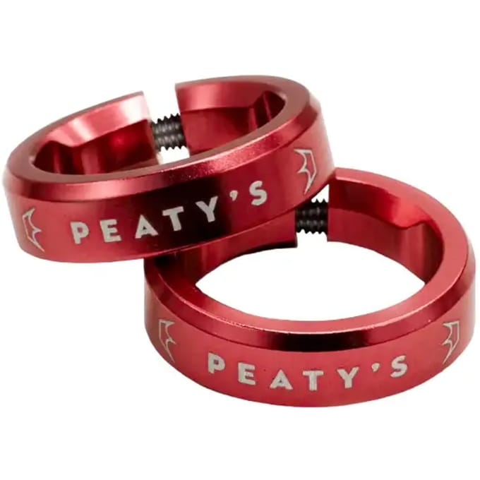 Peaty´s Monarch Fiets Handvat Vergrendelingsring Rood