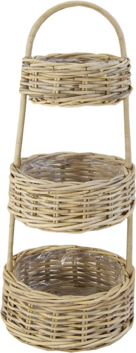 Etagere in Naturel Rotan