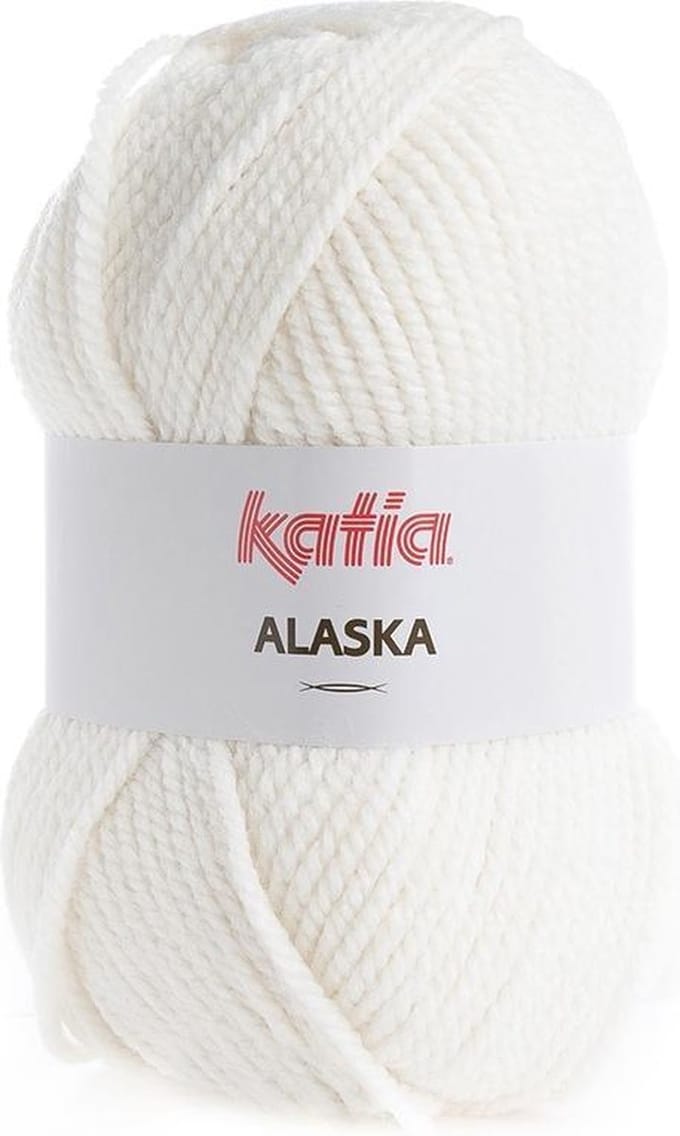 Katia Alaska - 03 ecru - Acryl Garen