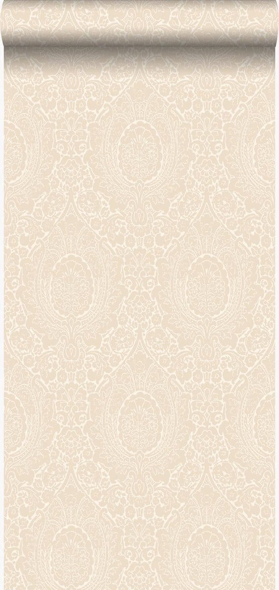 Origin Wallcoverings behang ornamenten crème beige - 53 cm x 10.05 m - 345433