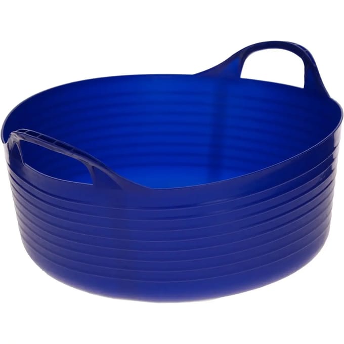 Kerbl Flexibele trog FlexBag , 15 liter, plat ontwerp, blauw
