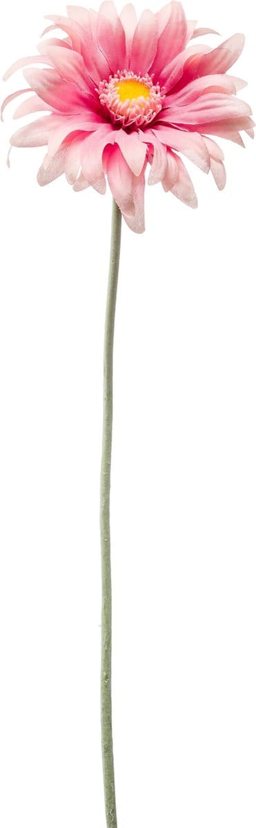 Emerald - Kunstbloem Gerbera mini 50cm roze - Kunstplant voor binnen